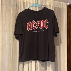 ACDC oversized tee